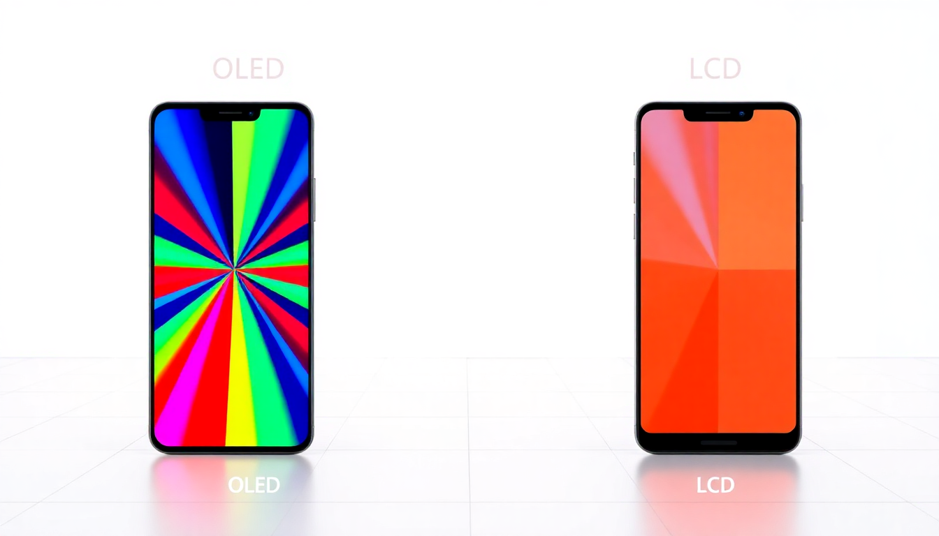 Los diferentes tipos de pantalla para tu celular