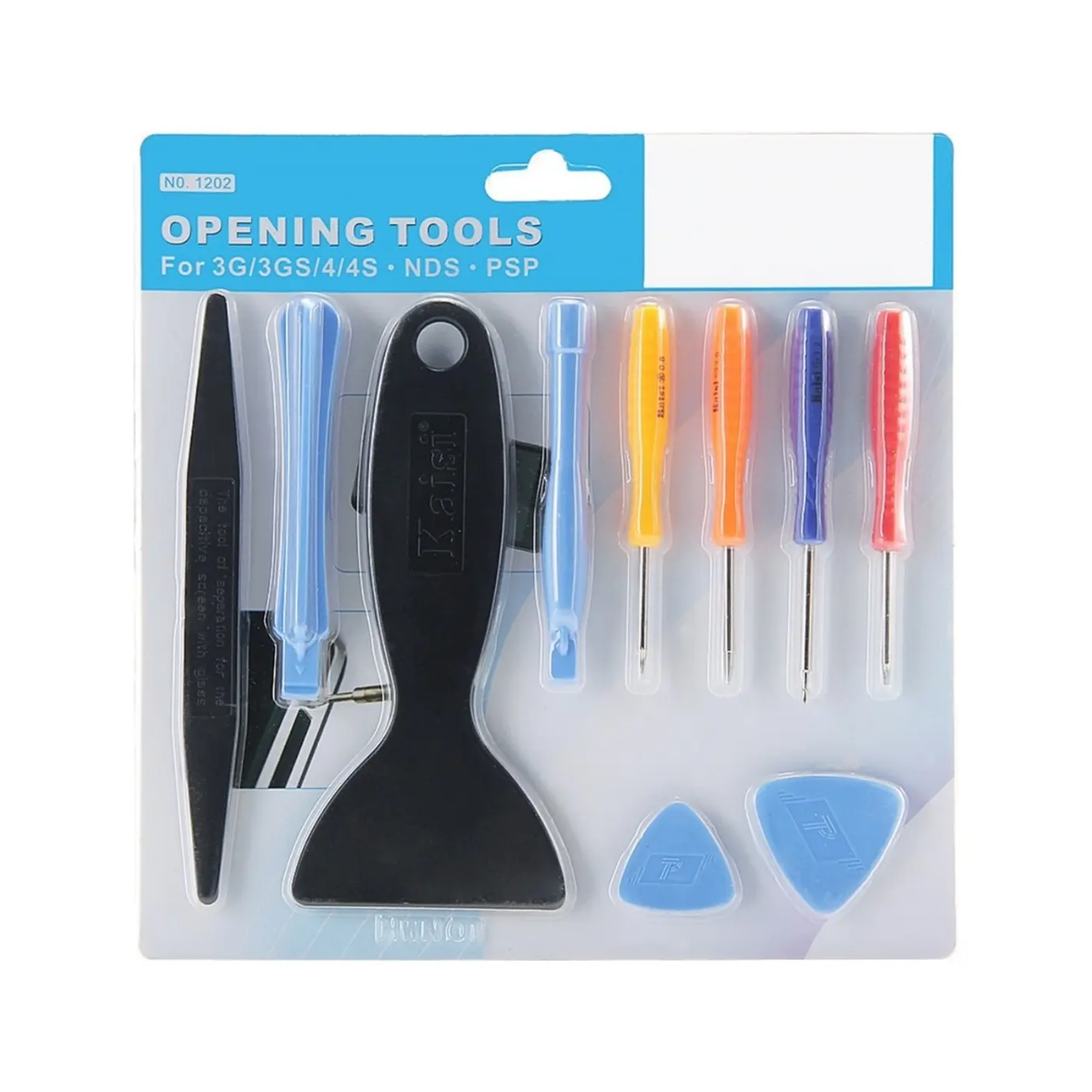 KIT DE HERRAMIENTA BASICO 10 EN 1 KAISI 1202