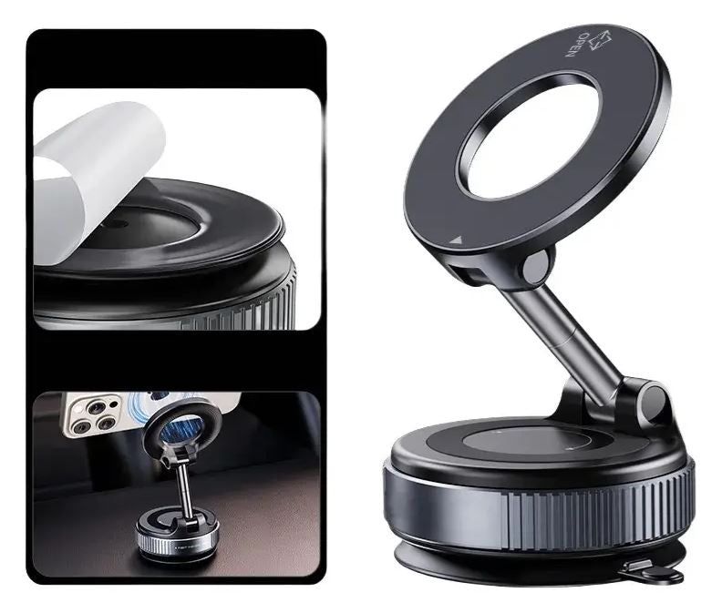 SOPORTE PARA AUTO MAGNÉTICO CARGA INALAMBRICO WIRELESS 15W