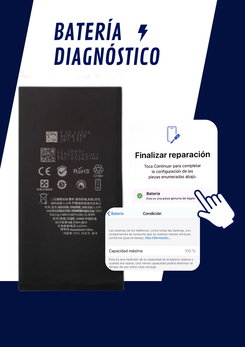 Batería Diagnóstico Para IPhone 13 Pro Max