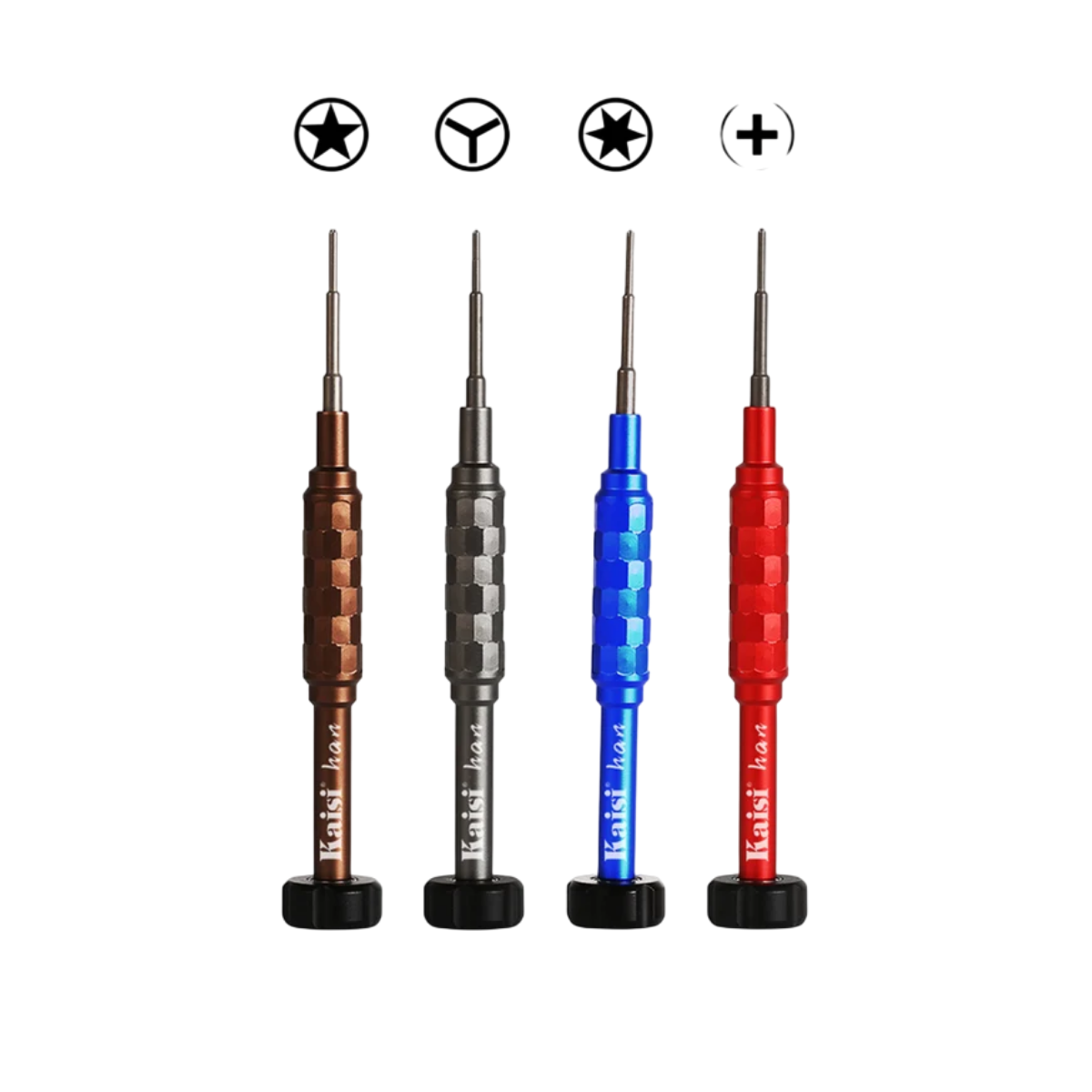 KIT DESTORNILLADOR KAISI K-8920 3D PUNTA 0.8 STAR