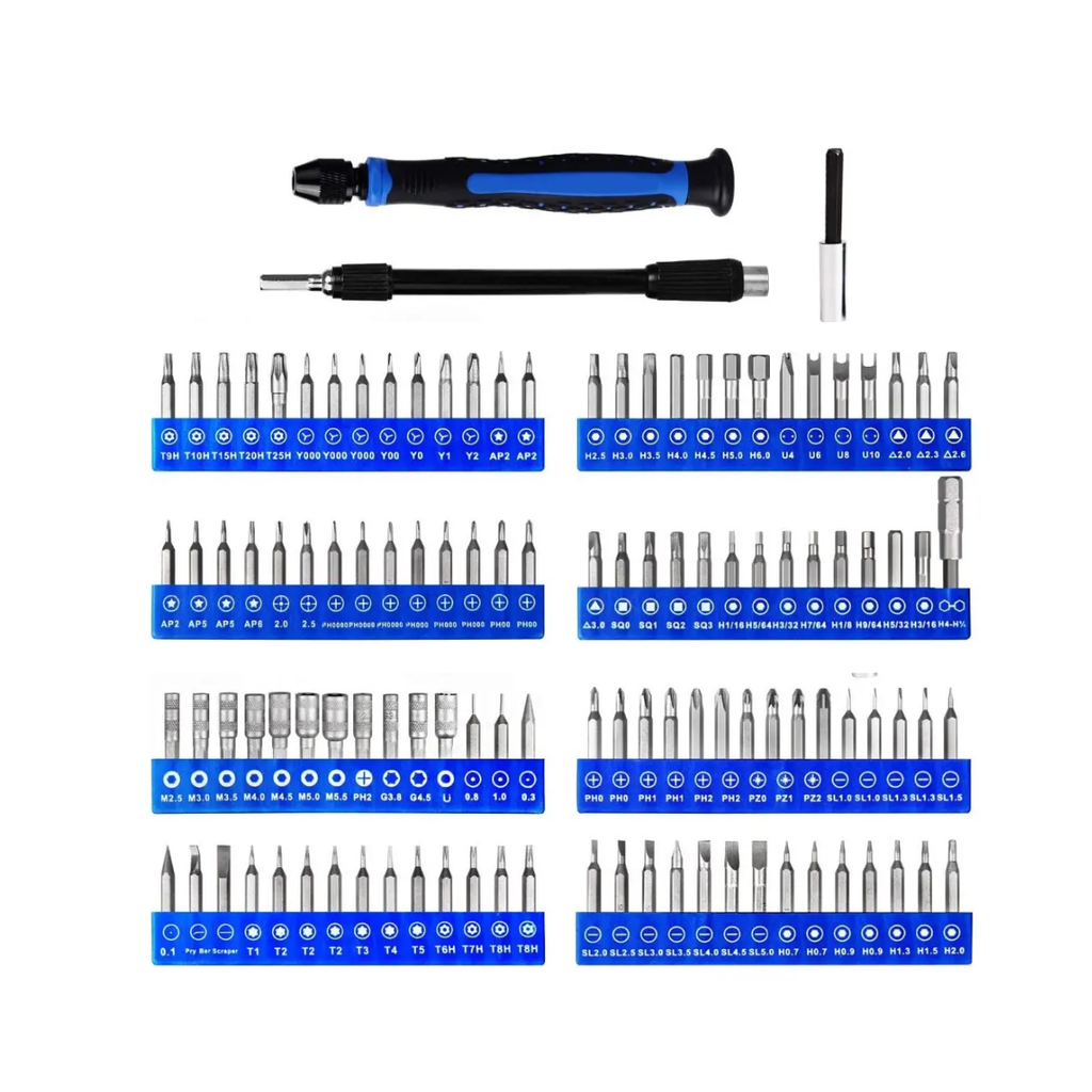 KIT DESTORNILLADORES MAGNÉTICOS KAISI K-9126