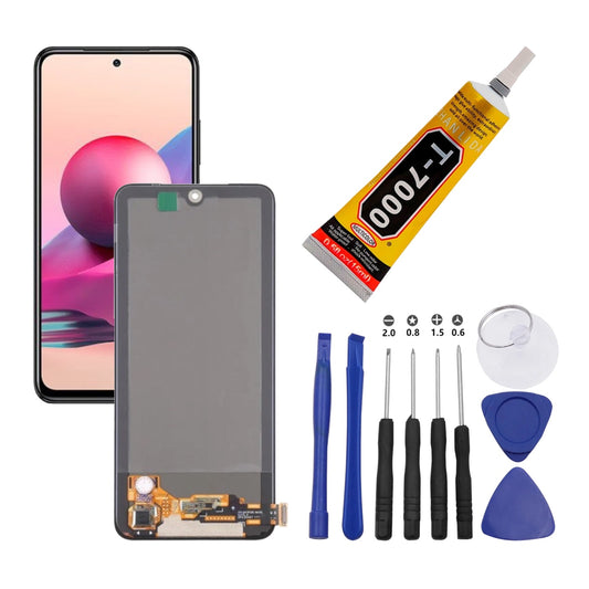 Pantalla Para xiaomi note 10s 4g + Pegamento + Kit Destornillador