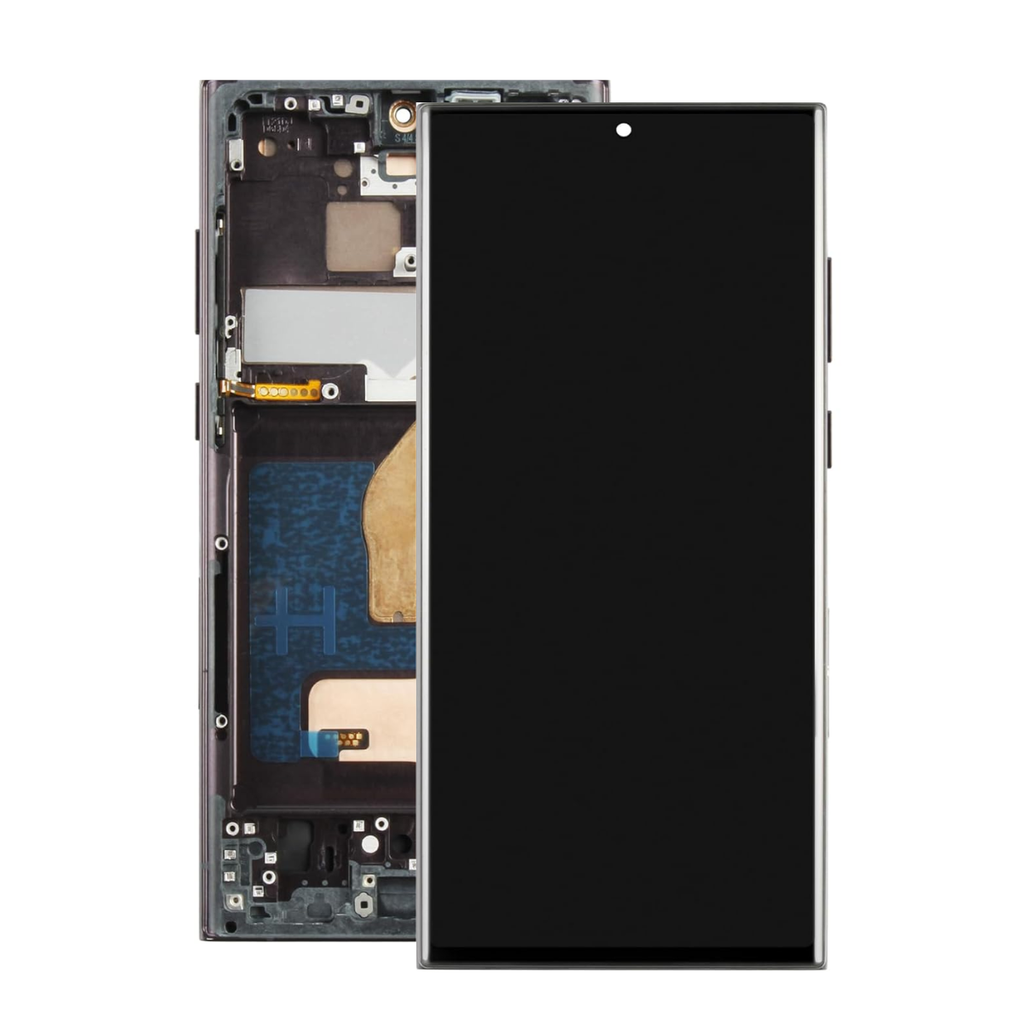 Pantalla Con Marco Para Samsung S22 Ultra (Oled)