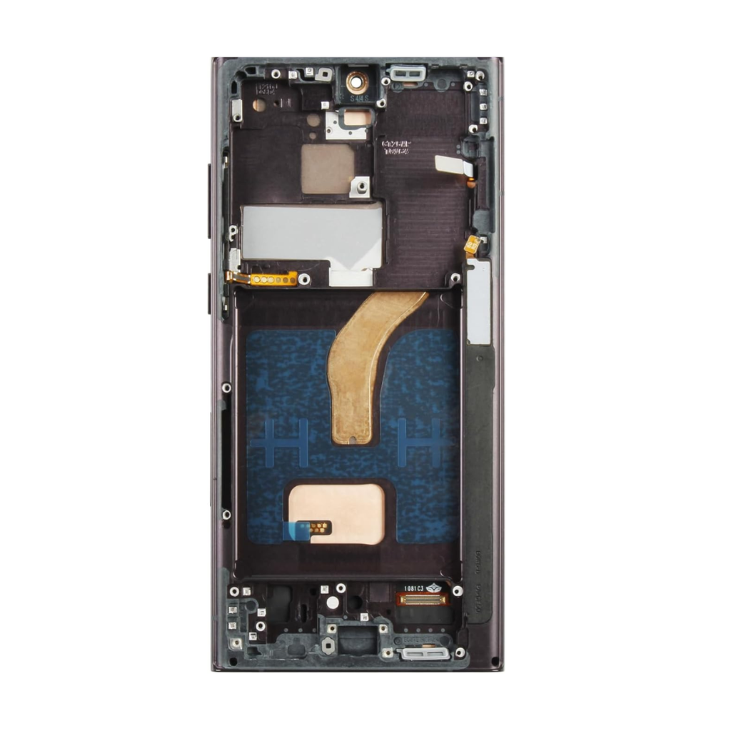 Pantalla Con Marco Para Samsung S22 Ultra (Oled)