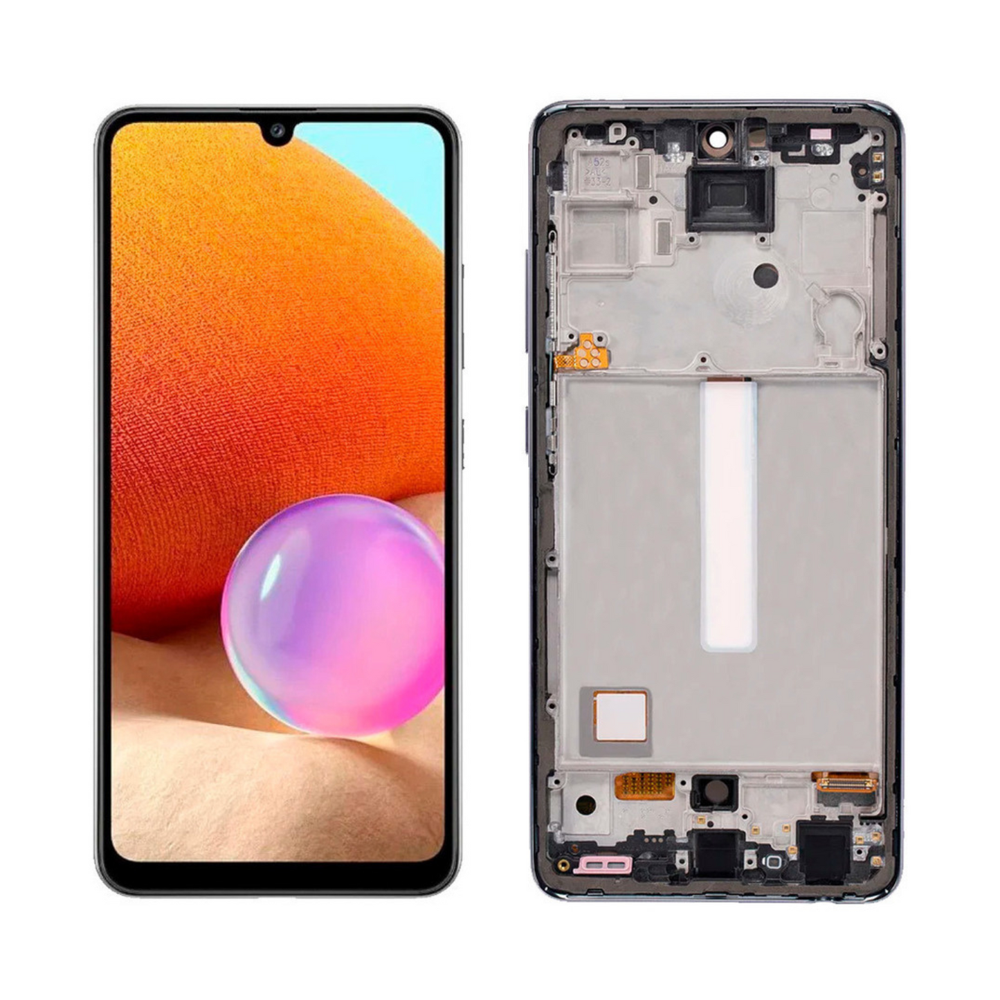 Pantalla Para Samsung A32 4g con Marco + Pegamento + Kit Destornillador