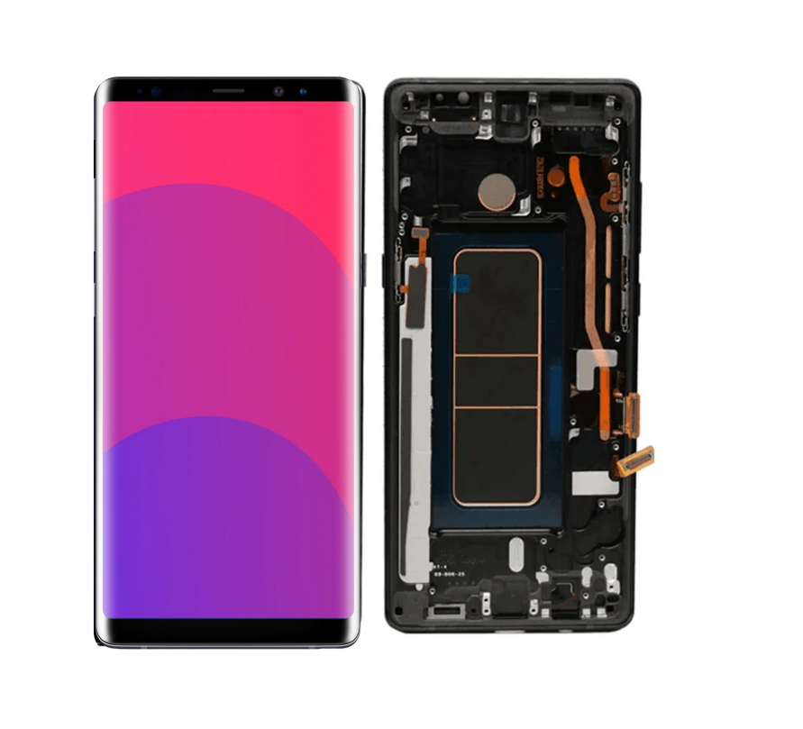 Pantalla Con Marco Para Samsung Note 8 incell