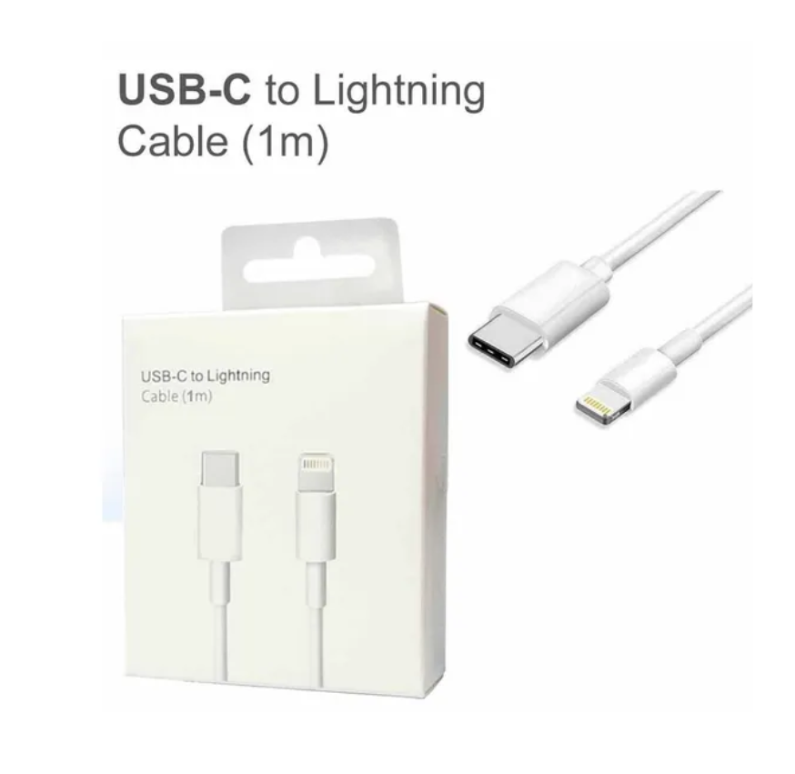 CABLE TIPO C - IPHONE USB-C A LIGHTNING 1M