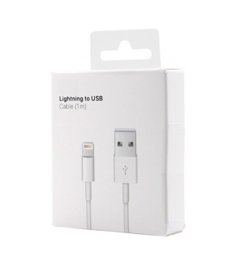 CABLE USB - IPHONE LIGHTNING TO USB 1M